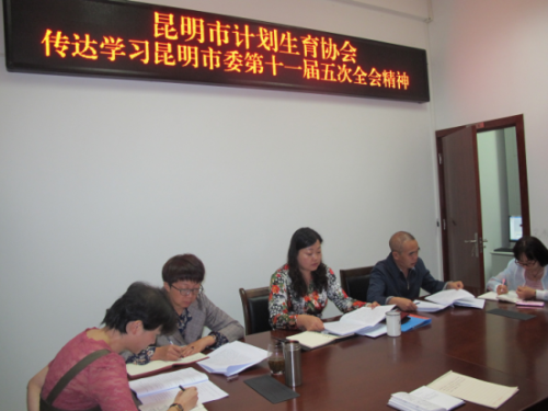 市计生协学习贯彻市委十一届五次全会精神（本级）107
