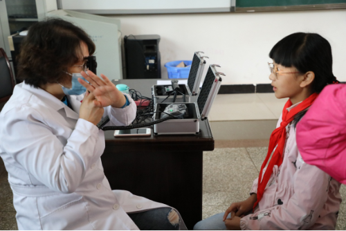 昆明市计生协送眼科体检到禄劝崇德小学 2228 昆明市计生协送眼科体检到禄劝崇德小学 2228