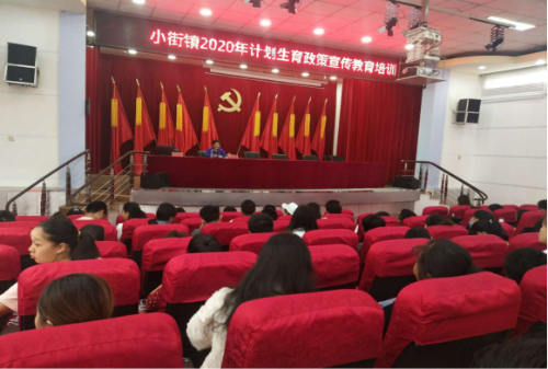 昆明市嵩明县小街镇开展2020年育龄青年健康教育培训96