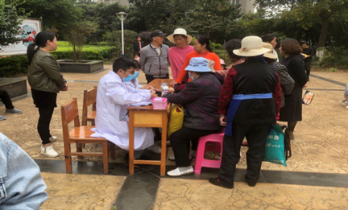 昆明市呈贡区大渔街道计生协组织计生特殊家庭集体生日活动295