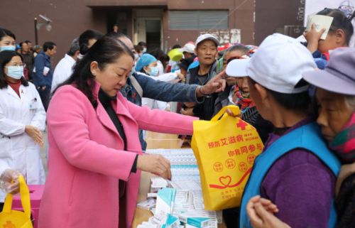 昆明市东川区启动“世界艾滋病日”宣传月活动257