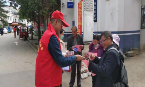 昆明市宜良县马街镇计生协开展肿瘤防治宣传活动90